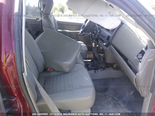 3D7KS28D26G108507 - 2006 DODGE RAM 2500 ST/SLT 红色 照片 5