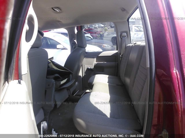 3D7KS28D26G108507 - 2006 DODGE RAM 2500 ST/SLT 红色 照片 8