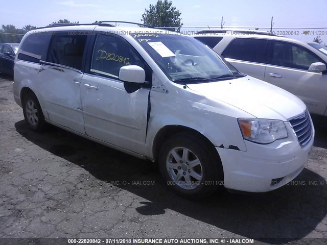 2A8HR54P08R621455 - 2008 CHRYSLER TOWN & COUNTRY TOURING WHITE photo 1