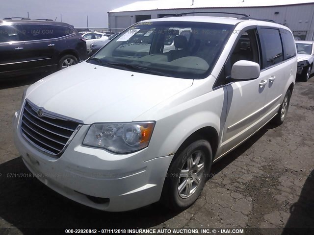 2A8HR54P08R621455 - 2008 CHRYSLER TOWN & COUNTRY TOURING WHITE photo 2