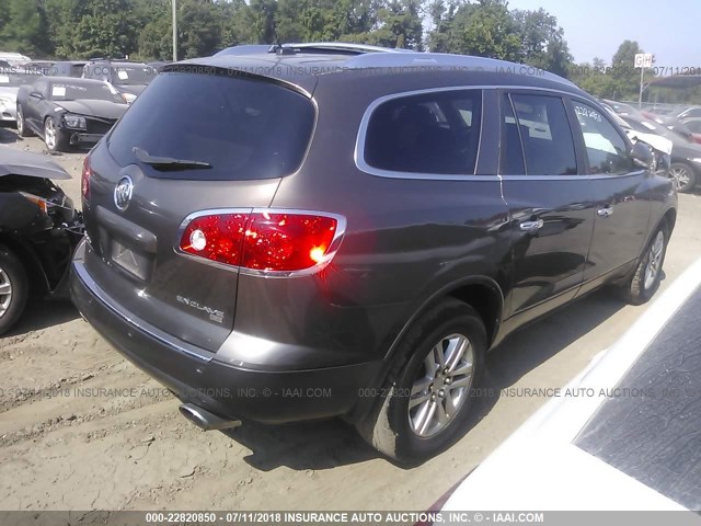 5GAER13718J114073 - 2008 BUICK ENCLAVE CX Champagne photo 4