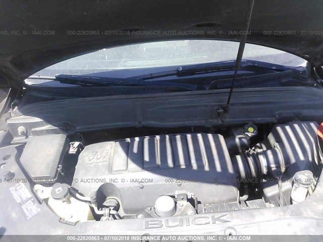 5GAEV23DX9J169405 - 2009 BUICK ENCLAVE CXL 棕色 照片 10