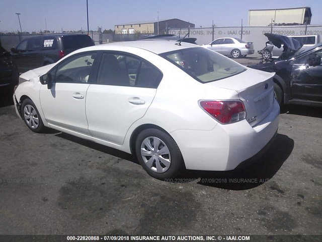 JF1GJAA69FH015312 - 2015 SUBARU IMPREZA WHITE photo 3