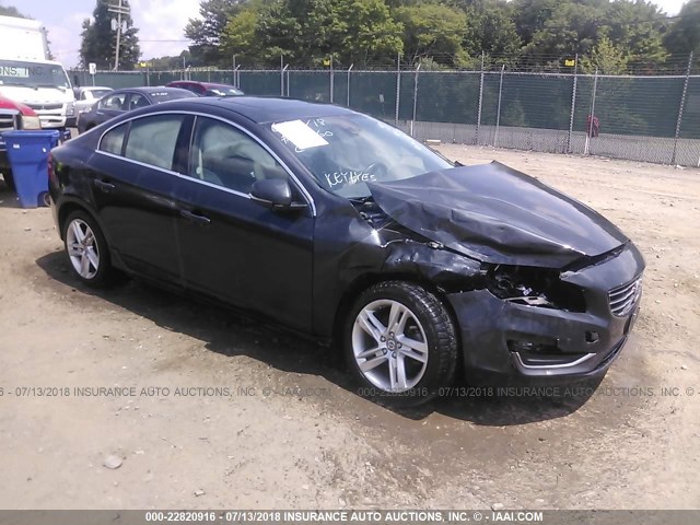 YV140MFB7F1307860 - 2015 VOLVO S60 PREMIER BLACK photo 1