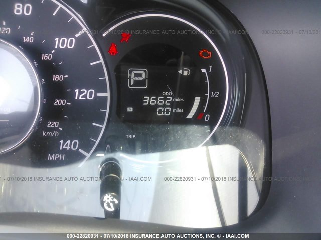 3N1CE2CP4HL376639 - 2017 NISSAN VERSA NOTE S/S PLUS/SV/SL/SR RED photo 7