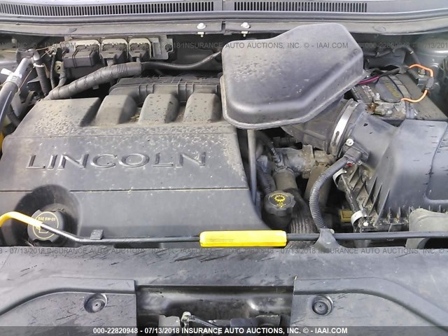 2LMDU68C27BJ04103 - 2007 LINCOLN MKX 灰色 照片 10