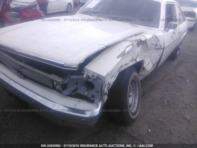 1X27G9W117036 - 1979 CHEVROLET NOVA CREAM photo 6