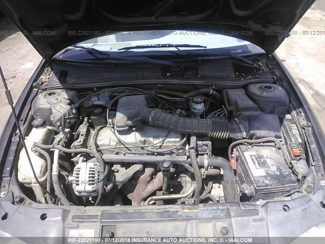 1G1JS124627127603 - 2002 CHEVROLET CAVALIER LS 黑色 照片 10