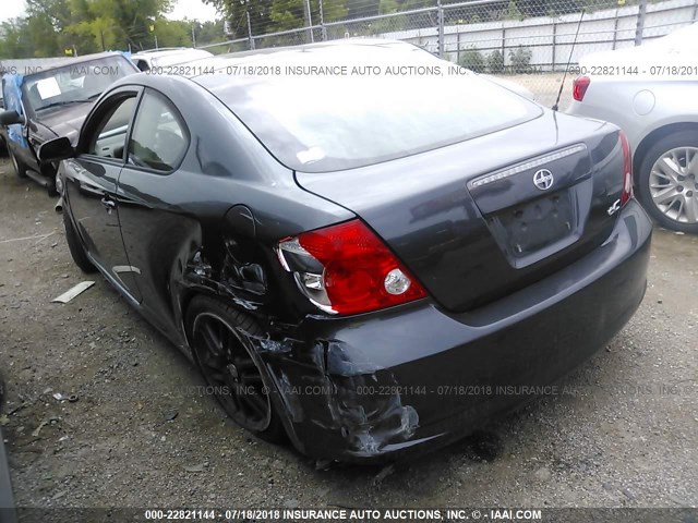JTKDE177370188821 - 2007 TOYOTA SCION TC 灰色 照片 3