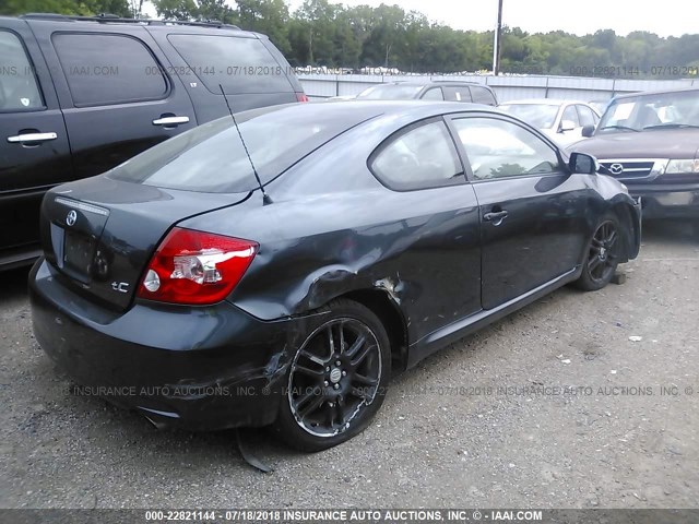 JTKDE177370188821 - 2007 TOYOTA SCION TC 灰色 照片 4
