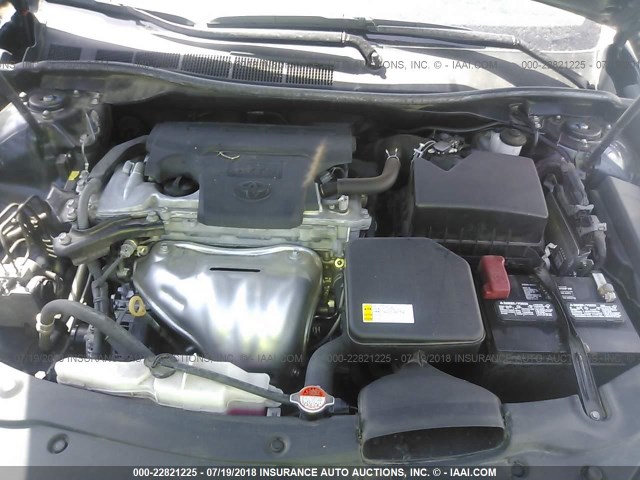 4T1BF1FK4GU164680 - 2016 TOYOTA CAMRY LE/XLE/SE/XSE BLACK photo 10