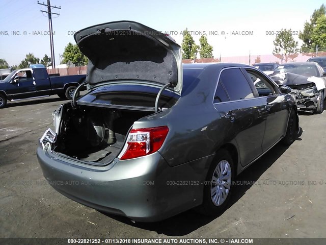 4T1BD1FK2DU080424 - 2013 TOYOTA CAMRY HYBRID/LE/XLE 灰色 照片 4