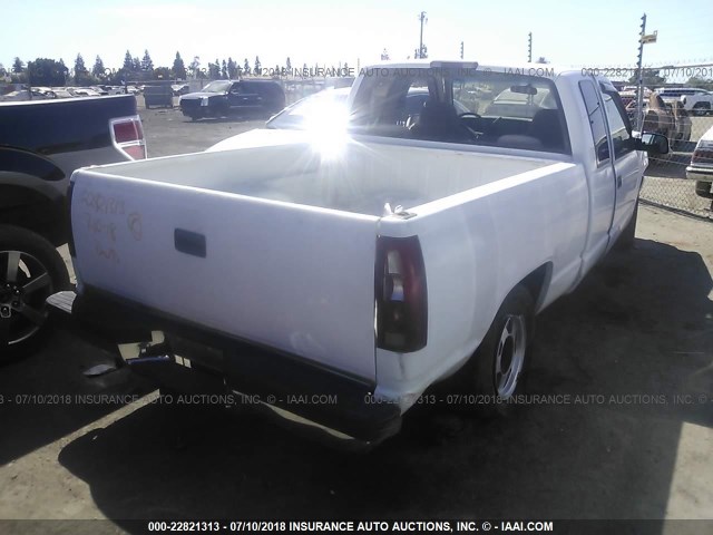 2GTEC19Z0S1535812 - 1995 GMC SIERRA C1500 WHITE photo 4