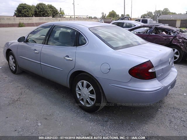 2G4WC532951247889 - 2005 BUICK LACROSSE CX SILVER photo 3