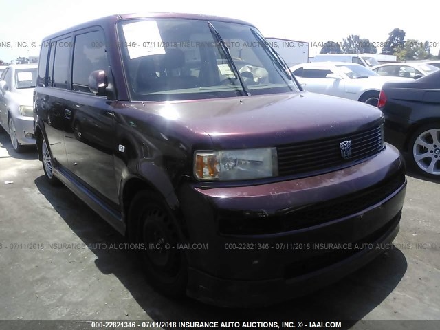 JTLKT324340168274 - 2004 TOYOTA SCION XB Tünd qırmızı foto 1