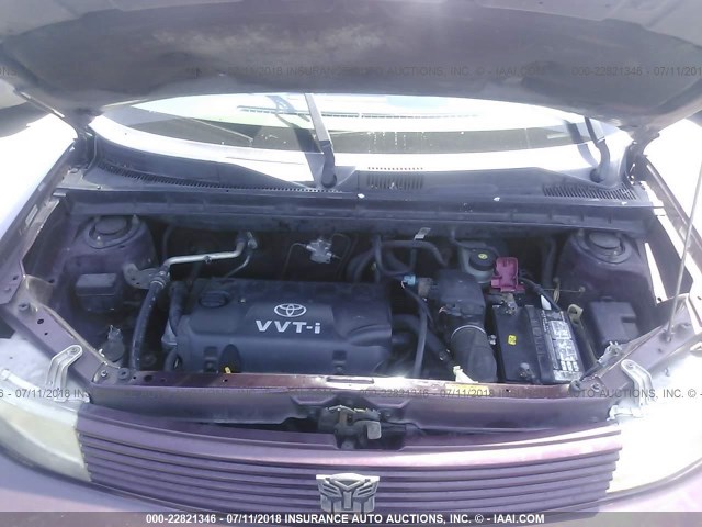 JTLKT324340168274 - 2004 TOYOTA SCION XB Tünd qırmızı foto 10