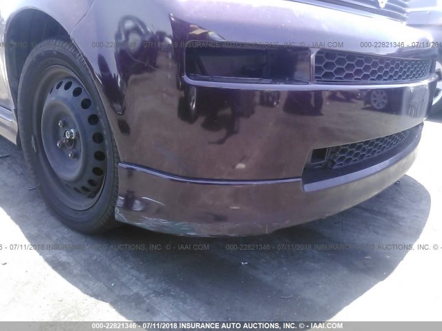 JTLKT324340168274 - 2004 TOYOTA SCION XB Tünd qırmızı foto 6