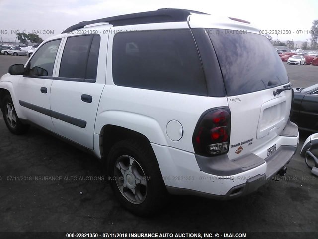 1GNES16S356165700 - 2005 CHEVROLET TRAILBLAZER EXT LS/EXT LT WHITE photo 3