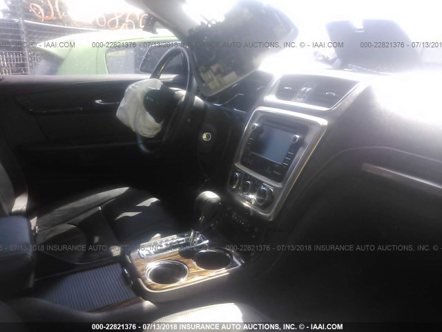 1GKKVTKDXGJ281664 - 2016 GMC ACADIA DENALI SILVER photo 5