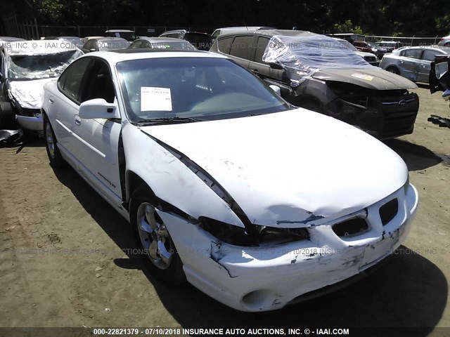 1G2WP52K5YF337312 - 2000 PONTIAC GRAND PRIX GT WHITE photo 1