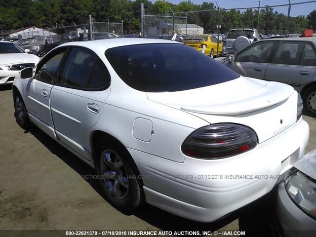 1G2WP52K5YF337312 - 2000 PONTIAC GRAND PRIX GT WHITE photo 3