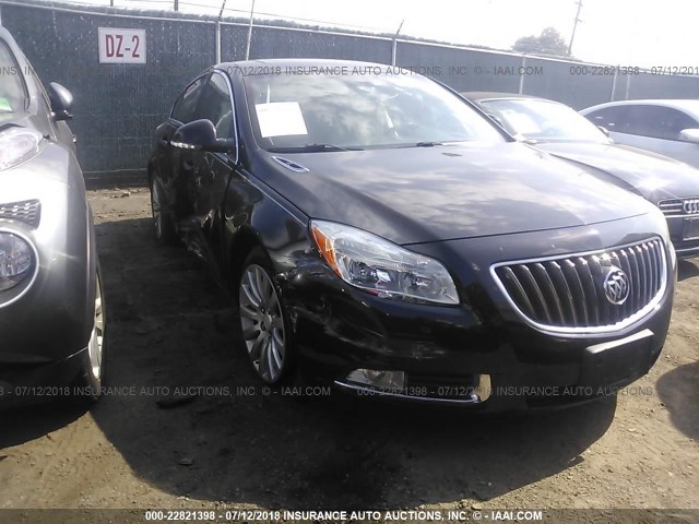 2G4GS5EV2C9135156 - 2012 BUICK REGAL PREMIUM 黑色 照片 1