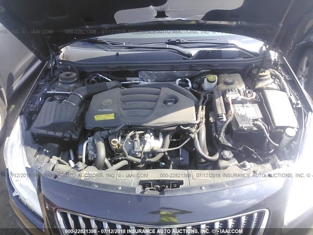 2G4GS5EV2C9135156 - 2012 BUICK REGAL PREMIUM 黑色 照片 10