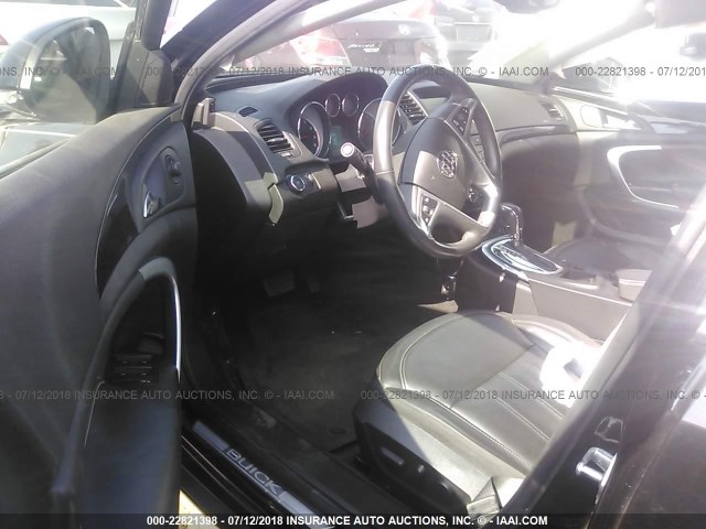 2G4GS5EV2C9135156 - 2012 BUICK REGAL PREMIUM 黑色 照片 5