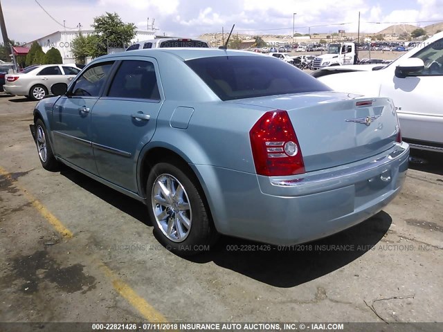 2C3KA33G78H284576 - 2008 CHRYSLER 300 LIMITED Light Blue photo 3