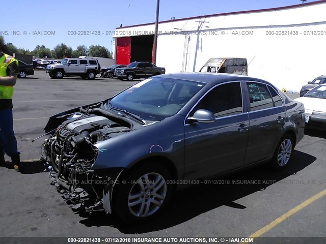 3VWEF71K97M166003 - 2007 VOLKSWAGEN JETTA WOLFSBURG 灰色 照片 2