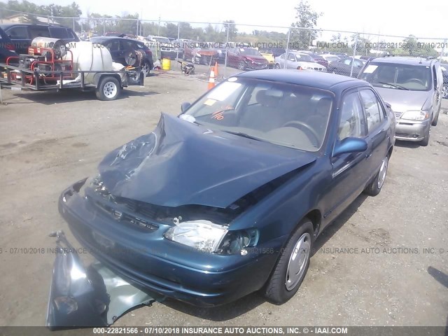 1NXBR18E6WZ053092 - 1998 TOYOTA COROLLA VE/CE/LE 青色 照片 2