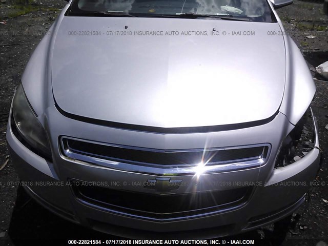 1G1ZJ57749F205960 - 2009 CHEVROLET MALIBU 2LT SILVER photo 6