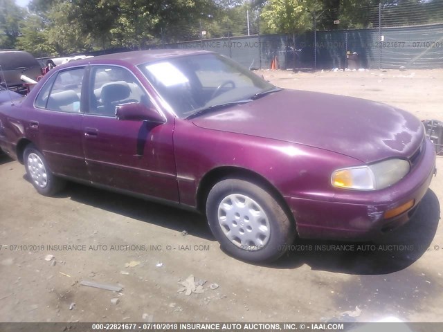 4T1BG12K5TU831415 - 1996 TOYOTA CAMRY DX/LE/XLE MAROON photo 1