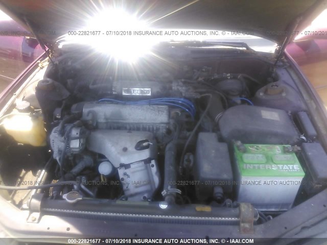 4T1BG12K5TU831415 - 1996 TOYOTA CAMRY DX/LE/XLE MAROON photo 10