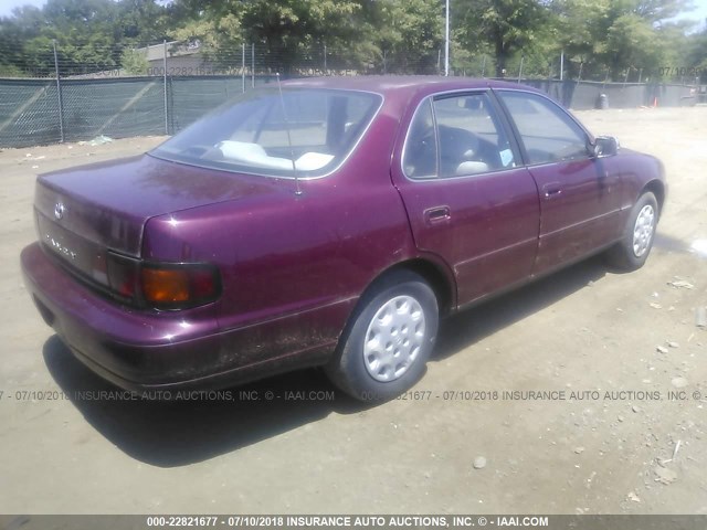 4T1BG12K5TU831415 - 1996 TOYOTA CAMRY DX/LE/XLE MAROON photo 4