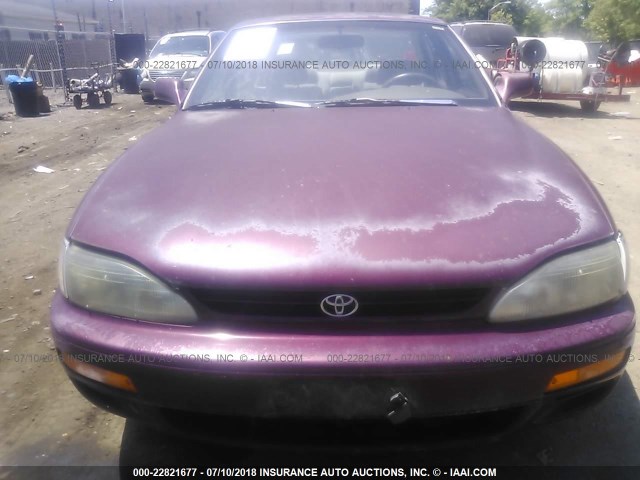 4T1BG12K5TU831415 - 1996 TOYOTA CAMRY DX/LE/XLE MAROON photo 6