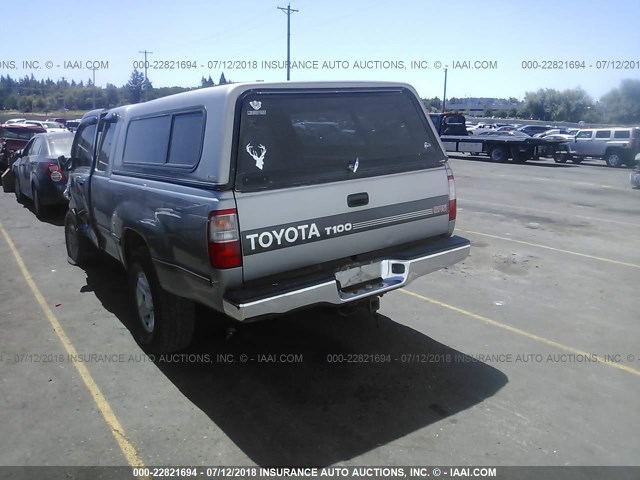 JT4UN24D7V0043236 - 1997 TOYOTA T100 XTRACAB SR5 GRAY photo 3