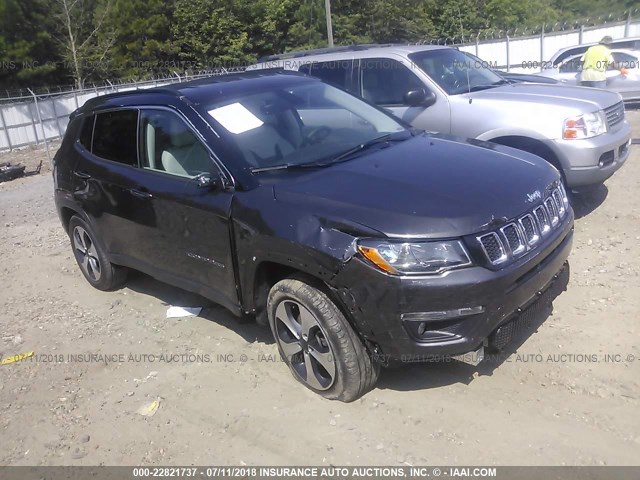 3C4NJCBB7JT166250 - 2018 JEEP COMPASS LATITUDE Серый фото 1
