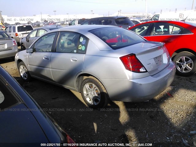 1G8AJ52F34Z194650 - 2004 SATURN ION LEVEL 2 SILVER photo 3