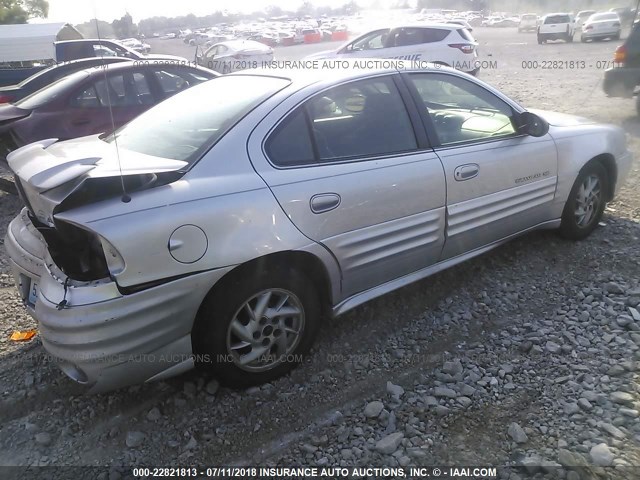 1G2NF52E12M623055 - 2002 PONTIAC GRAND AM SE1 SILVER photo 4