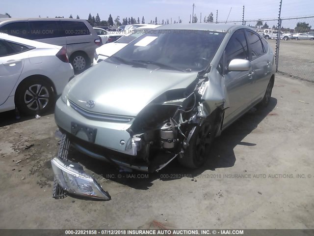 JTDKB20U583340398 - 2008 TOYOTA PRIUS GREEN photo 2