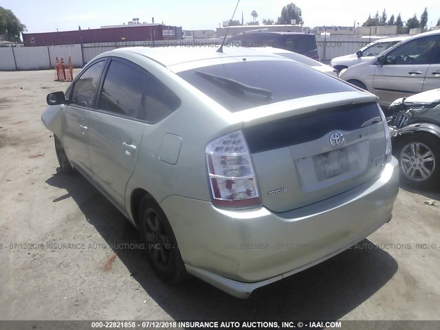 JTDKB20U583340398 - 2008 TOYOTA PRIUS GREEN photo 3