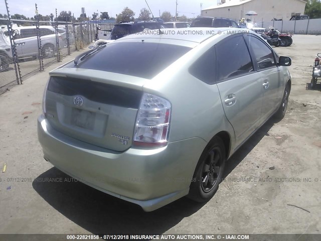 JTDKB20U583340398 - 2008 TOYOTA PRIUS GREEN photo 4