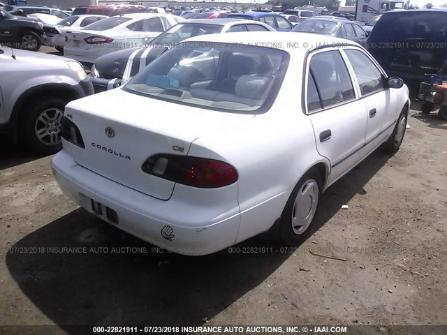 1NXBR12E3XZ285398 - 1999 TOYOTA COROLLA VE/CE/LE 白色 照片 4