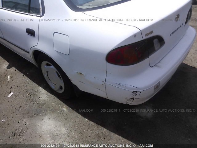 1NXBR12E3XZ285398 - 1999 TOYOTA COROLLA VE/CE/LE 白色 照片 6