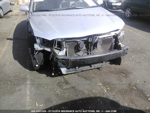 4T1BF3EK9BU759207 - 2011 TOYOTA CAMRY SE/LE/XLE SILVER photo 6