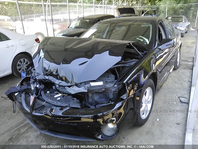 2G2WP552381194427 - 2008 PONTIAC GRAND PRIX BLACK photo 2