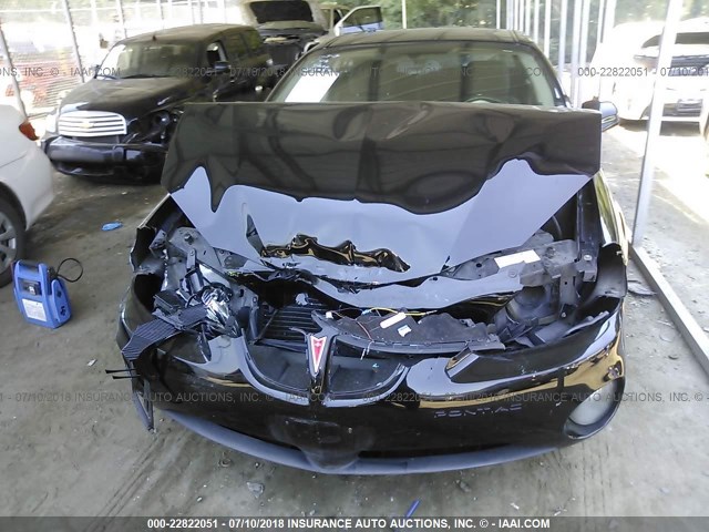 2G2WP552381194427 - 2008 PONTIAC GRAND PRIX BLACK photo 6
