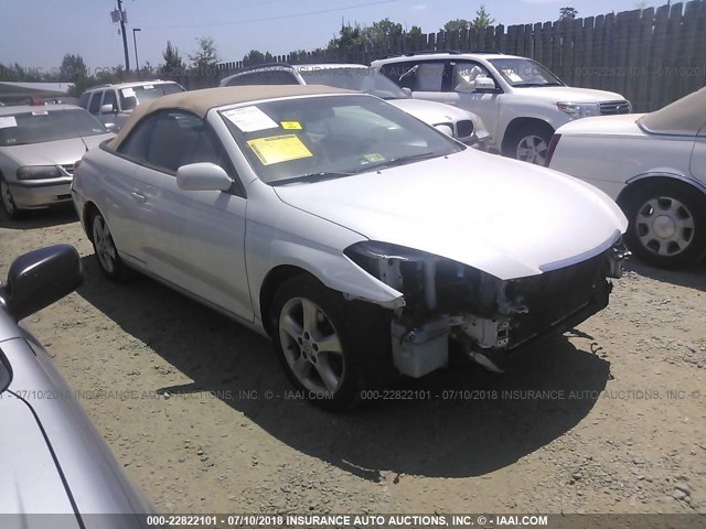 4T1FA38P66U066222 - 2006 TOYOTA CAMRY SOLARA SE/SLE WHITE photo 1