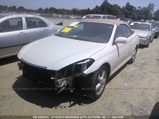 4T1FA38P66U066222 - 2006 TOYOTA CAMRY SOLARA SE/SLE თეთრი ფოტო 2